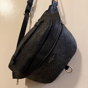LV Black Bum Bag